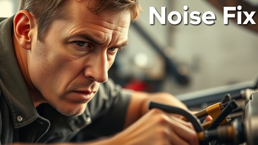 Focused DIY car repair expert troubleshooting car noises during wheel bearing replacement.