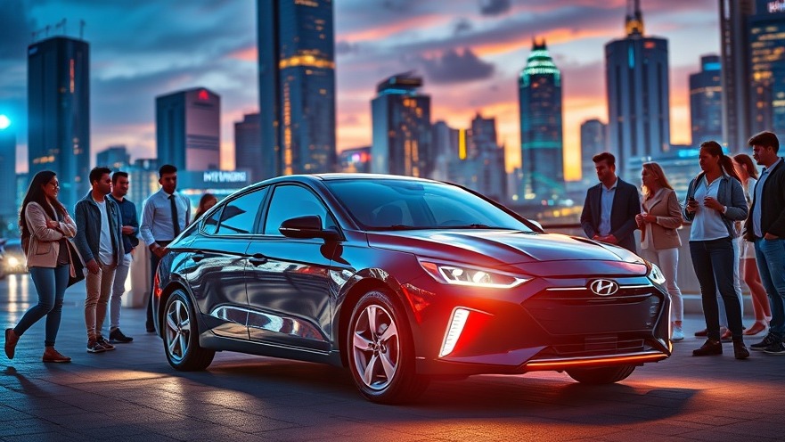 Sleek Hyundai Ioniq 6N in urban setting, highlighting electric vehicles competition.