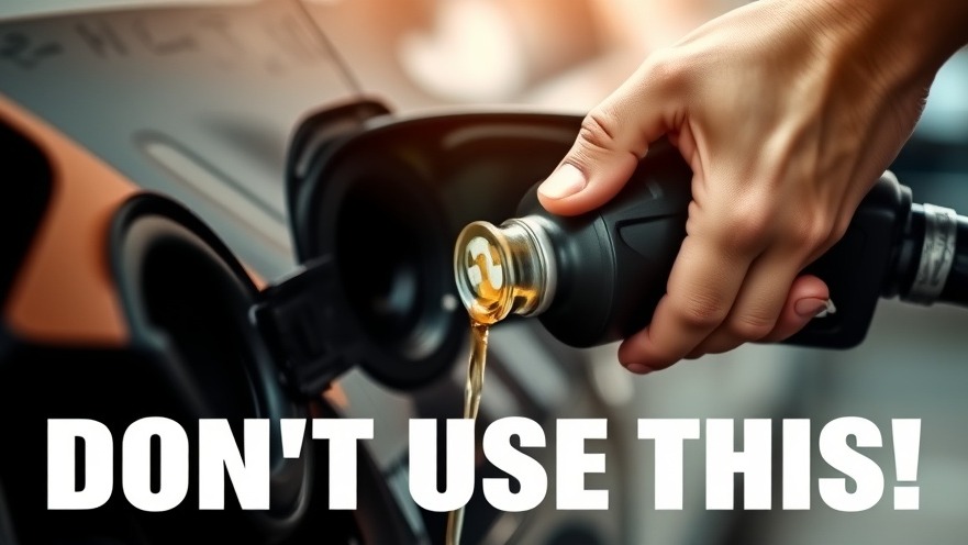 Close-up of hands pouring diesel additives to enhance engine performance.