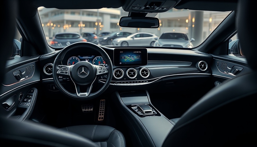 Luxurious Mercedes-Benz interior showcasing advanced integration.