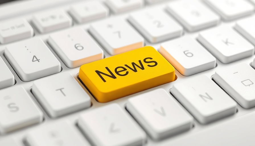 News key on keyboard representing strong press page for auto repair shops