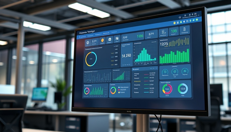Modern fleet management interface with integrated telematics, vibrant display.