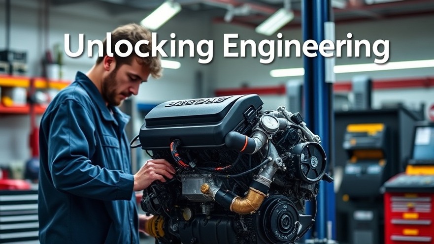Skilled mechanic performing engine modifications in a vibrant auto repair shop.