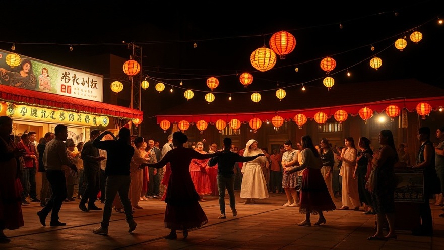 Traditional Bon Dance in O‘ahu celebrating Hawaiian culture and community events.