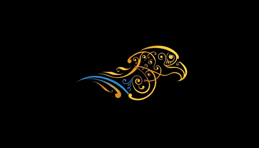 Cultural Fusion in Pearl City: Afro Aloha logo on black background.