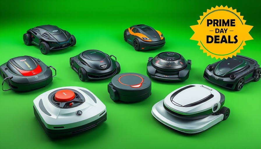 Robot mowers displayed for 'robot mower deals under $300'.