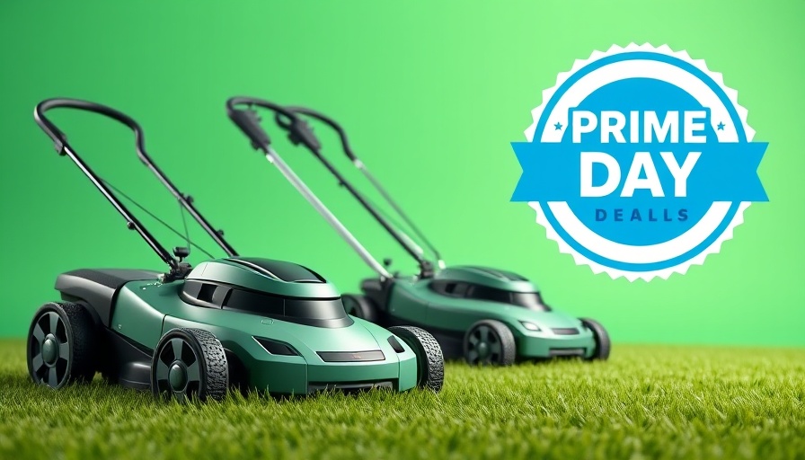 Modern robot lawn mowers on sale for Prime Day Deals.