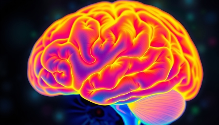 Digital scan revealing brain activity, related to early Alzheimer's detection.