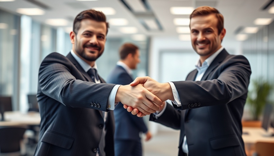 LawnPRO acquires Massachusetts-based Sea of Green: business handshake.