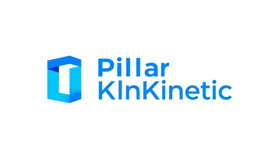 Modern Pillar Kinetic logo for sports injury recovery services