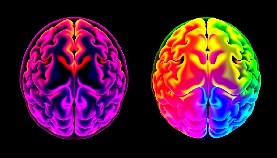Brain scans showing difference in amyloid levels, highlighting shortage of neurologists in South Carolina.