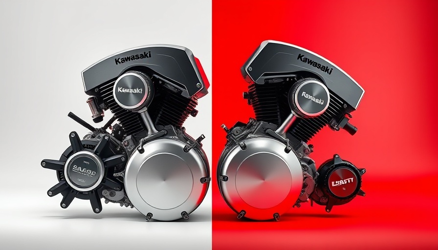 Kawasaki Engines Tune-Up Kits packaging display