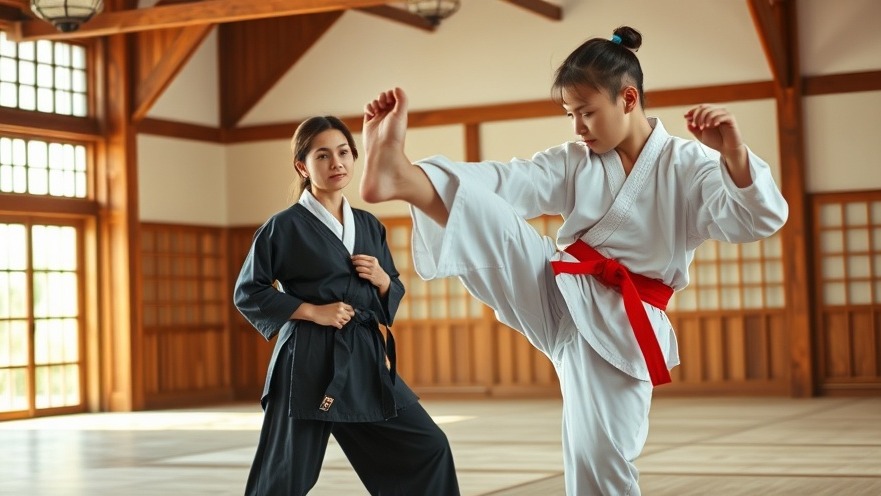 karate edge gurnee Female martial arts instructor observing student