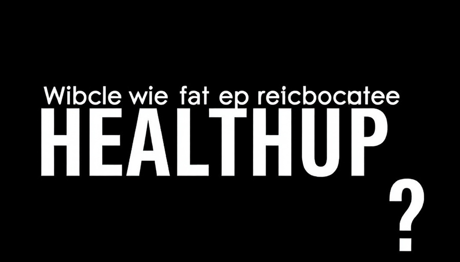 Bold text on black background about Department of Health and Human Services impact