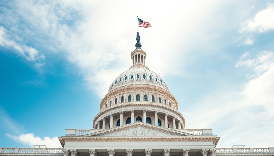 US Capitol dome under blue sky, related to Medicaid budget reconciliation.