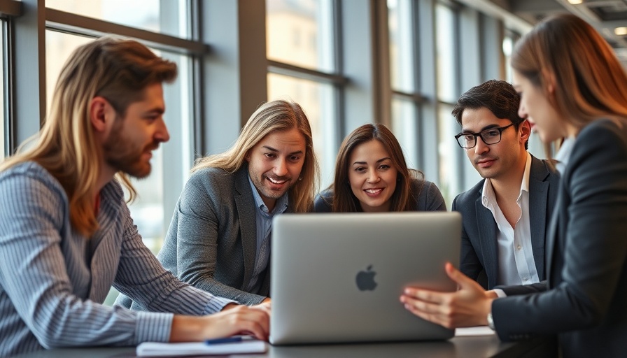 Discussing investment in Solana cryptocurrency at a laptop in an office.