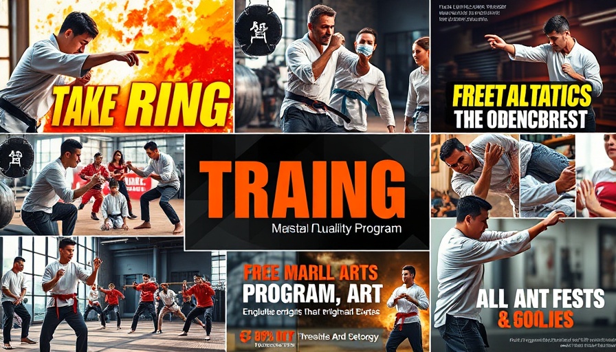 Martial arts training program highlights and exercises