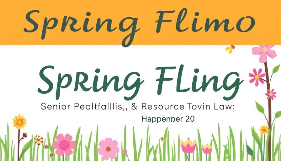 Happening March 20: Spring Fling Senior Health and Resource Fair