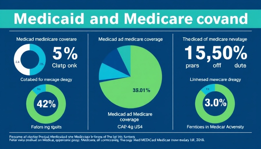 Medicaid coverage for people with Medicare infographic for 2024.