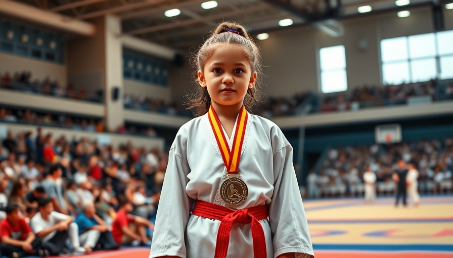 Martial arts training benefits for children shown through a young girl's success at a competition.