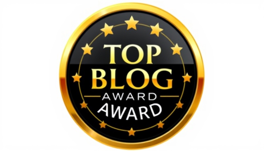 Top Tai Chi Blog award badge, digital design.