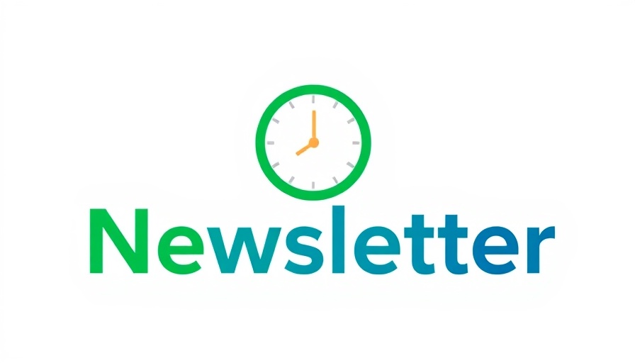 Monthly newsletter logo for seasonal yard & property care.