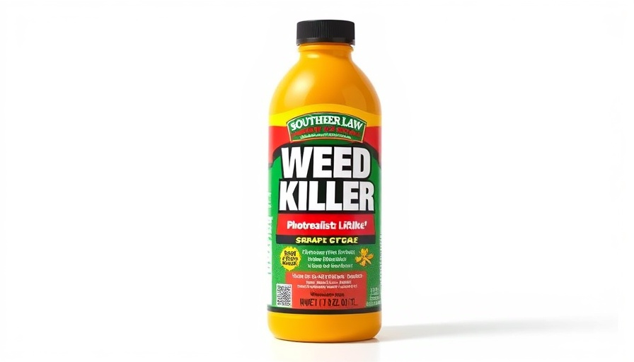 Southern Lawn Weed Killer bottle for lawn care
