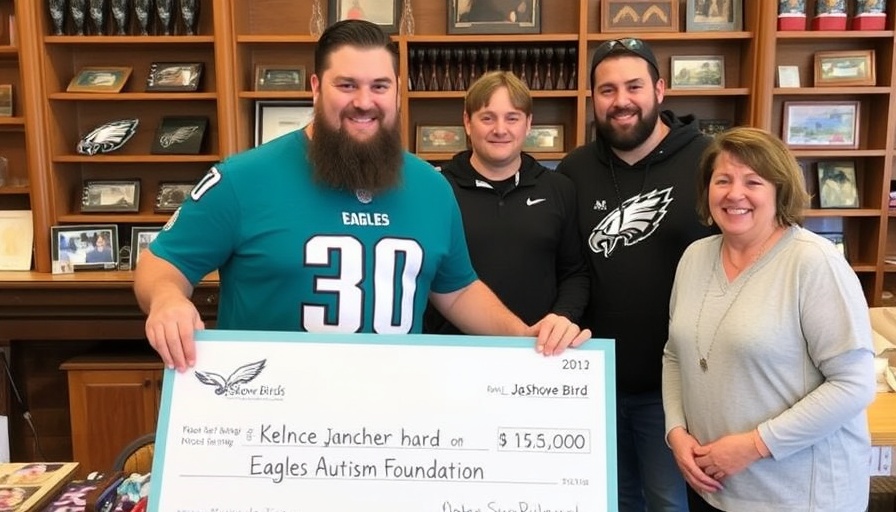 Jason Kelce's Shore Birds raises record amount for Eagles Autism Foundation
