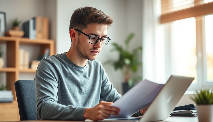 Young person researching health coverage for elderly care on a laptop.