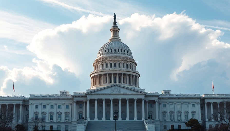 United States Capitol building under a clear sky, symbolizing legislative processes including Medicare coverage changes in reconciliation bill.
