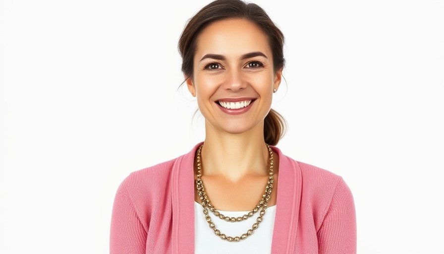 Confident woman smiling, financial planning services USA representation.