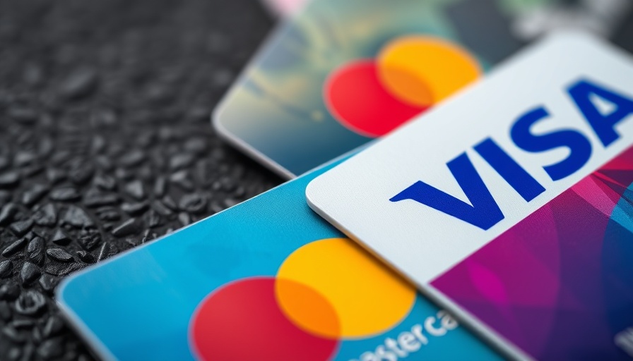 Digital payments government benefits for seniors, credit cards close-up.