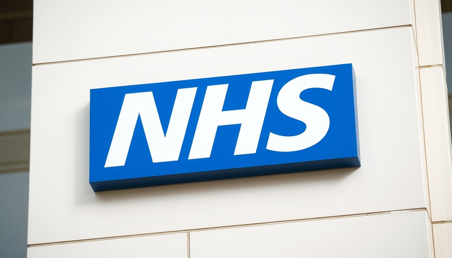 NHS sign on modern building symbolizing NHS whistleblower protections