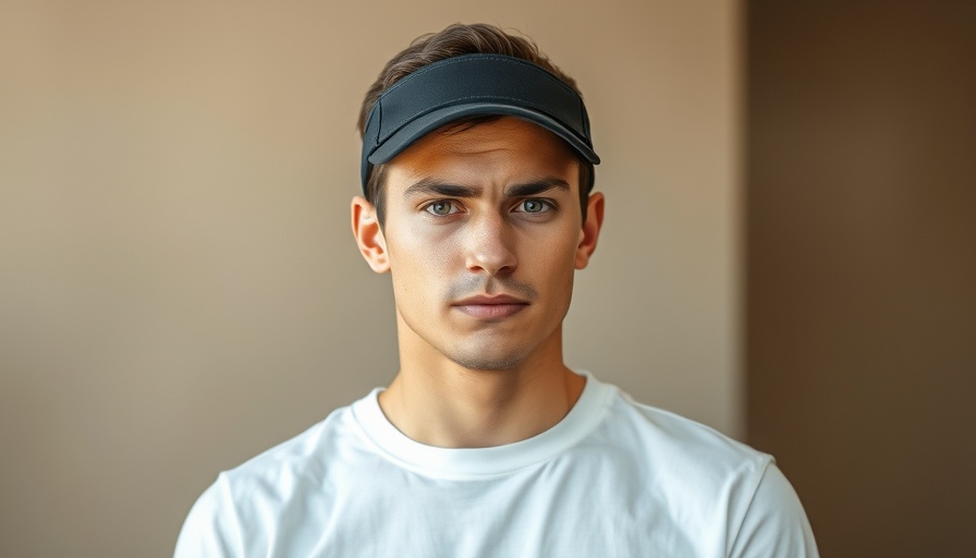Young man missing with autism wearing black visor cap