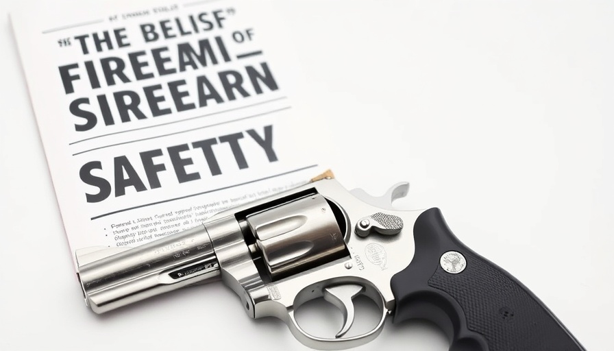 Revolver and firearm safety book for concealed carry training.
