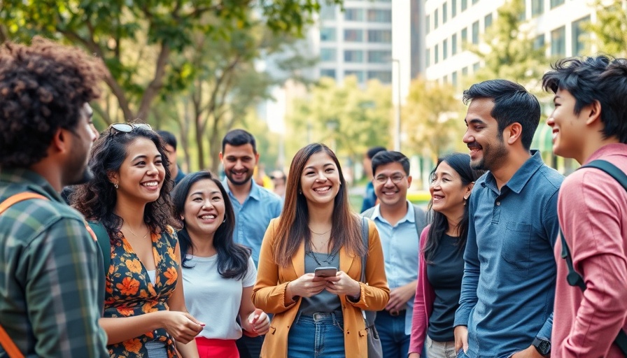 Colorful illustration of diverse group for press release distribution