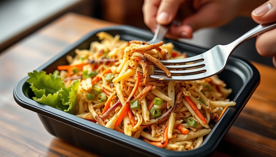 Senior health meal with plant-based diet options in Thomasville.