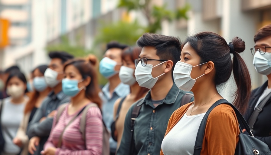 Group in masks outdoors reflecting Medicare Medicaid vaccination rates.