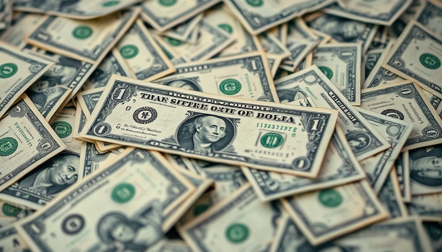 US one dollar bills symbolizing savings in the pre-retirement checklist for seniors.