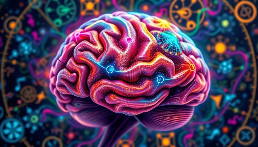 Abstract brain art representing Alzheimer's holistic treatment.