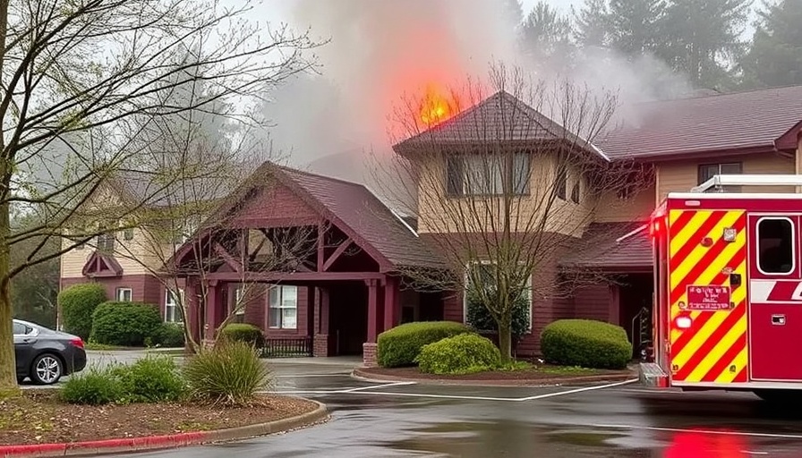1 treated for minor injuries after fire at senior care facility near Tigard
