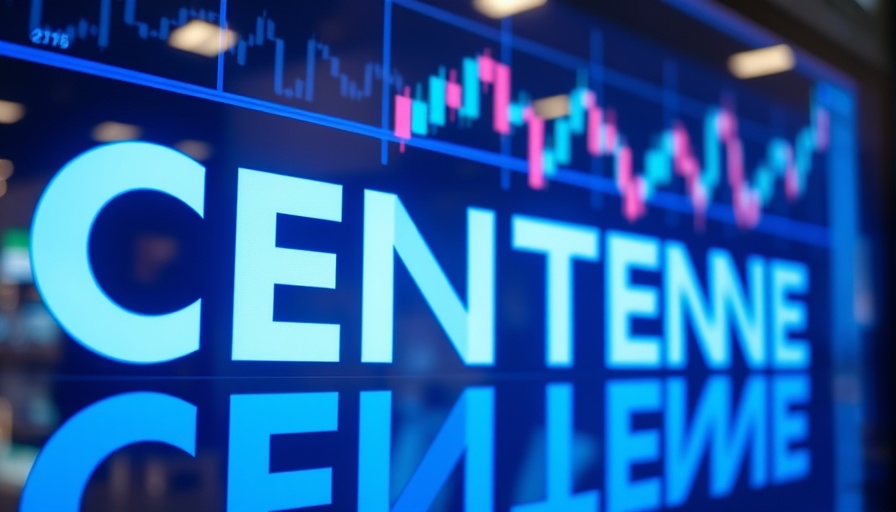 US health insurers miscalculated 2025 spending, Centene logo on screen
