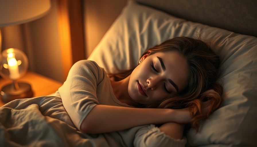 Peaceful woman sleeping in bed, showcasing chronotype and sleep