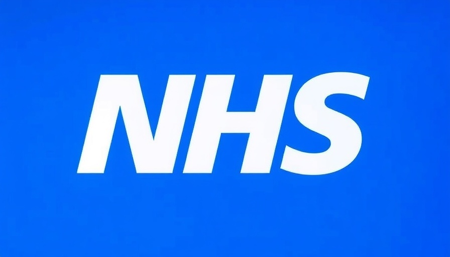 NHS logo urging patients to continue care