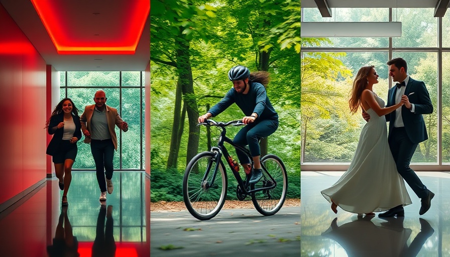 Dynamic collage of activities illustrating leadership lessons for retirees.