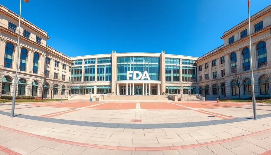 FDA headquarters building showing entrance and facade in daylight.