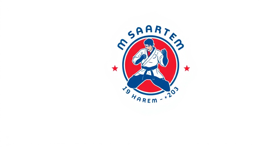 Karate seminar Vohenstrauß 2025 promotional poster with emblem.