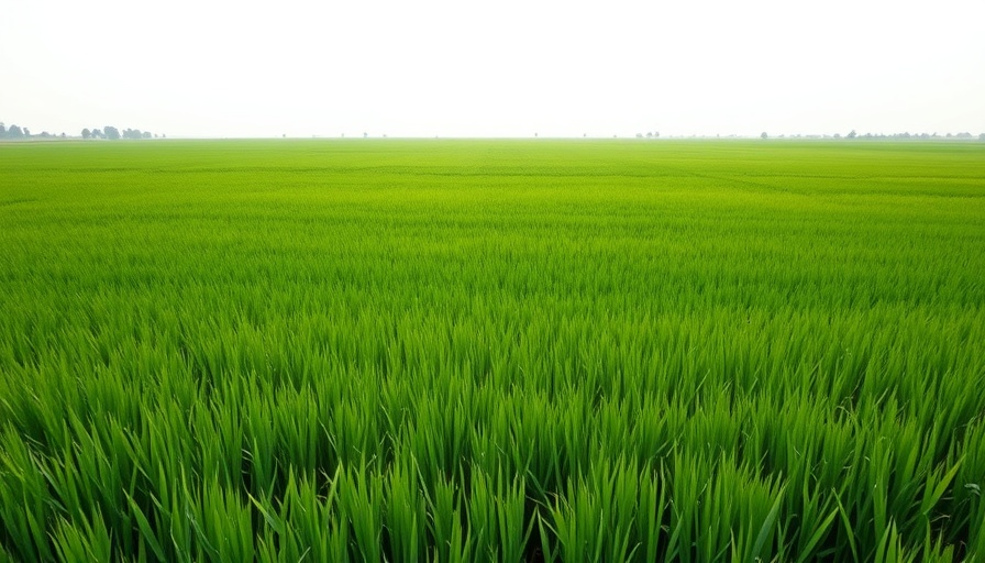 Expansive rural landscape in Muskegon, potential site for seniors' independent housing.