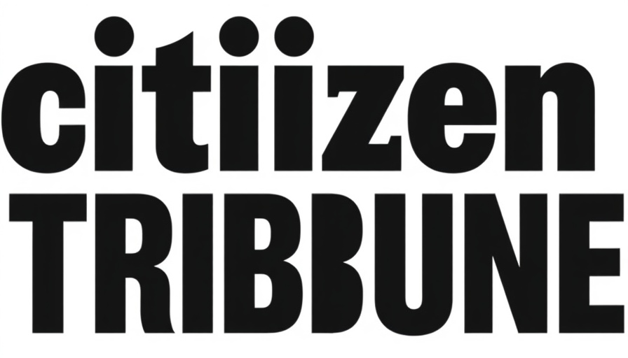 Bold text logo for Citizen Tribune