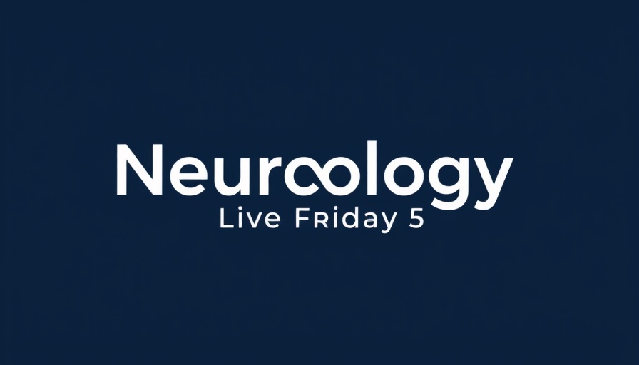 Neurology Live Friday 5 logo on dark background